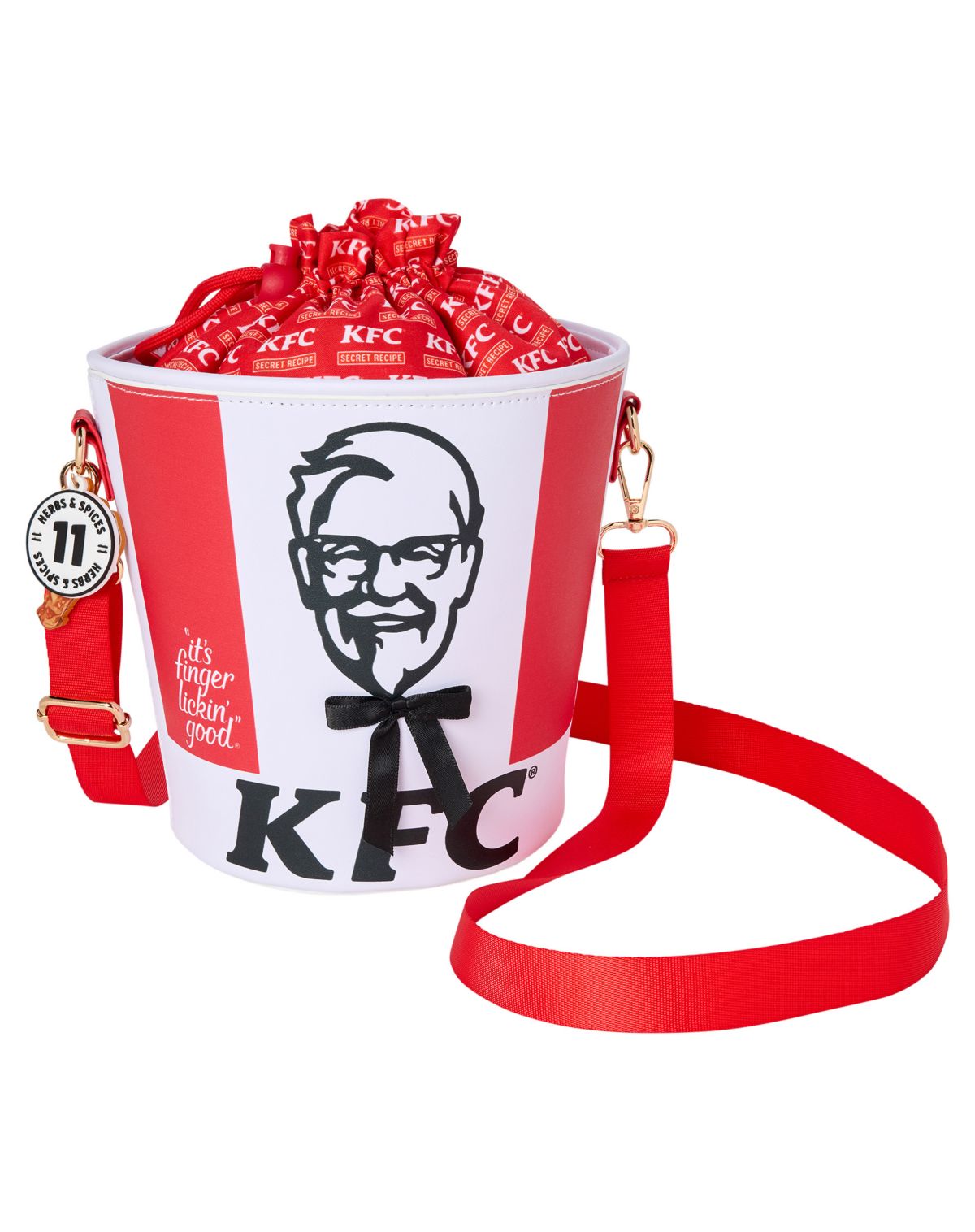 Colonel Sanders Crossbody Bucket Bag - KFC