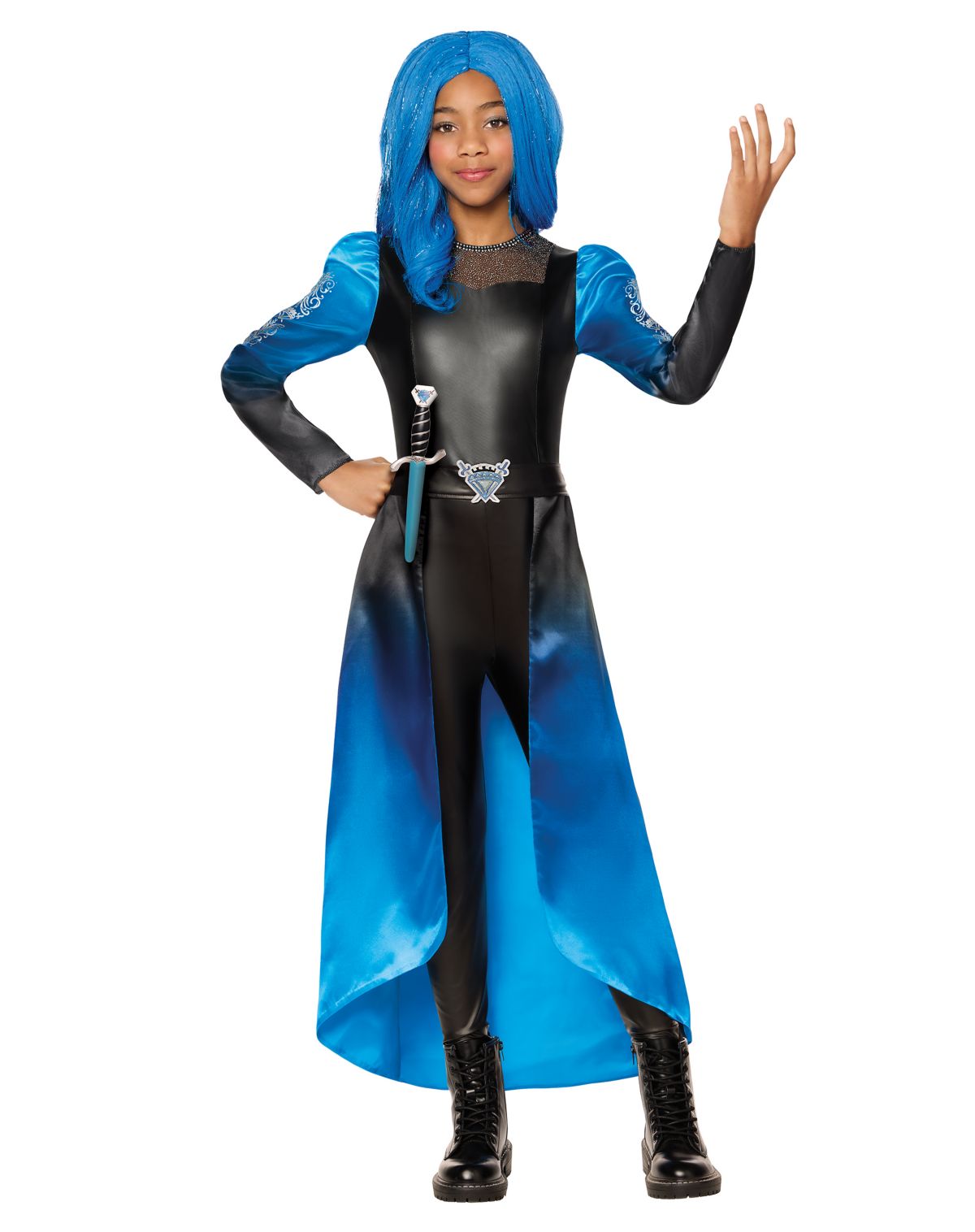 Kids Villain Chloe Charming Costume - Descendants: Wicked Wonderland