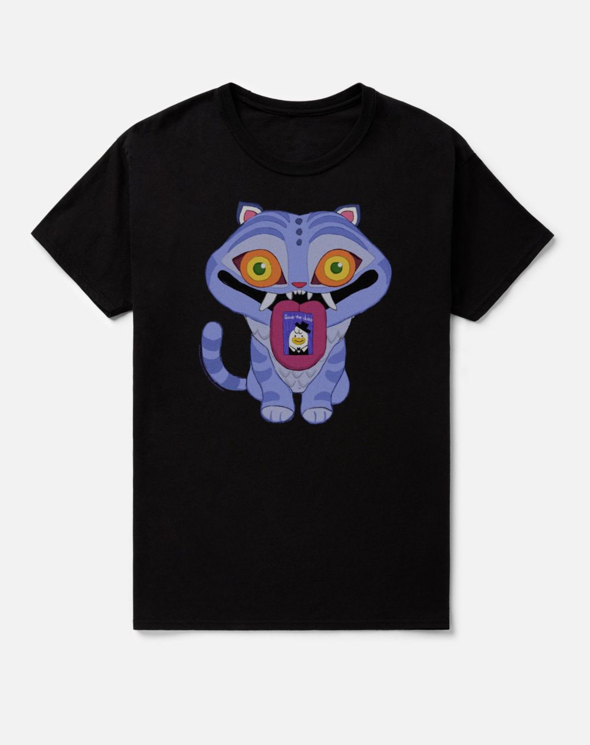 Chibi Derpy Tiger Save the Date T Shirt u2013 KPop Demon Hunters