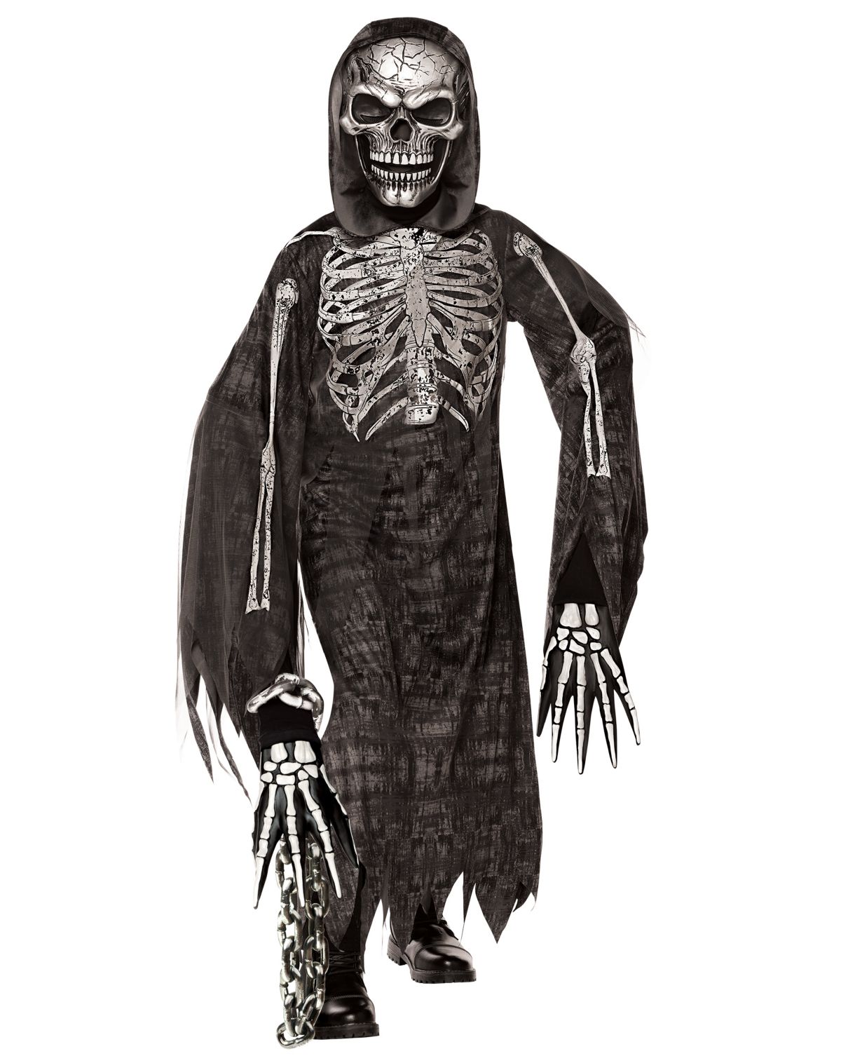 Kids Monster Skeleton Costume