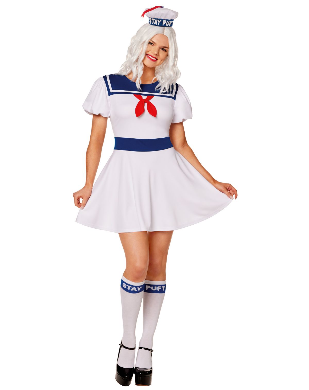 Adult Stay Puft Dress Costume - Ghostbusters