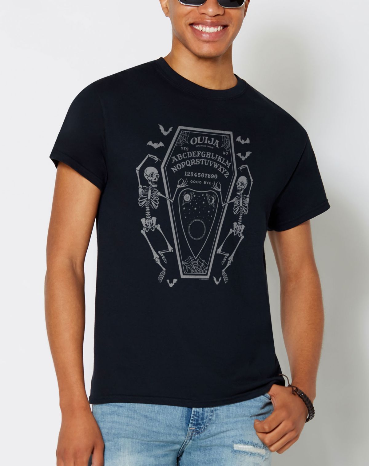 Spooky Coffin Ouija T Shirt - Ouija