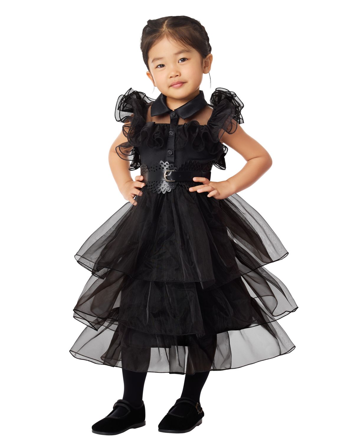 Toddler Rave 'N Dance Wednesday Addams Dress Costume - Wednesday