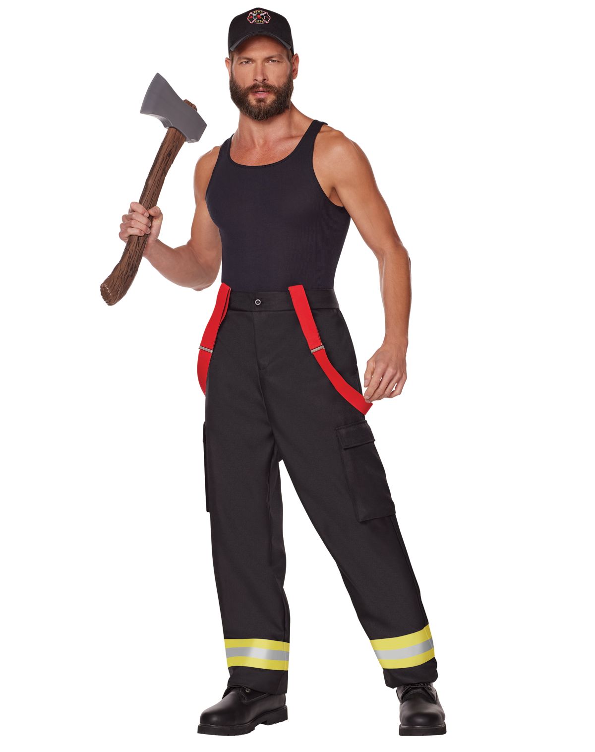 Adult Firefighter Costume Kit