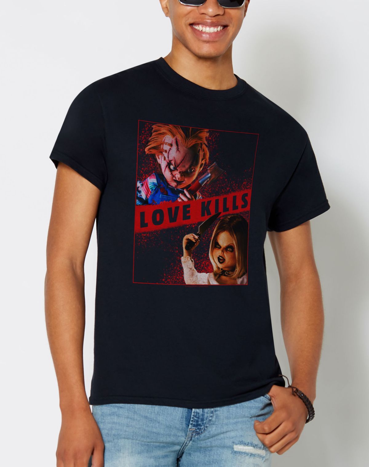 Love Kills Chucky T Shirt