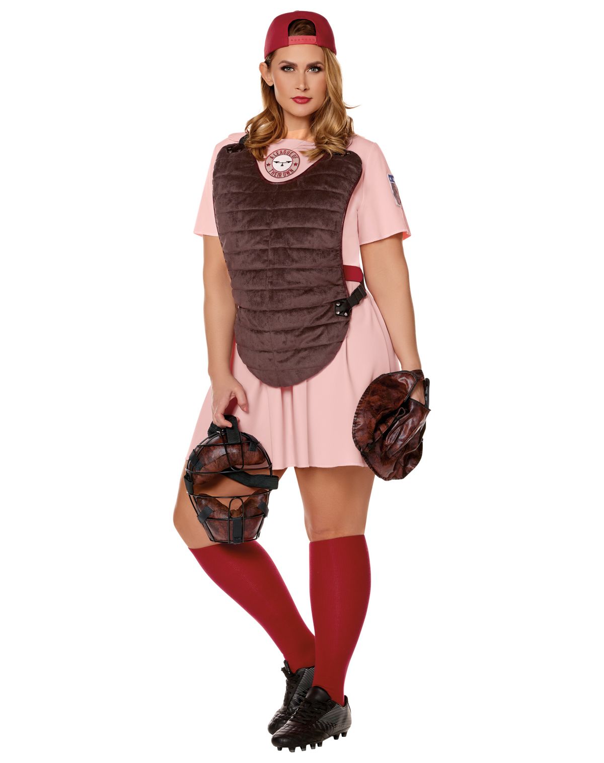 Adult Dottie Plus Size Costume -  A League of Their Own