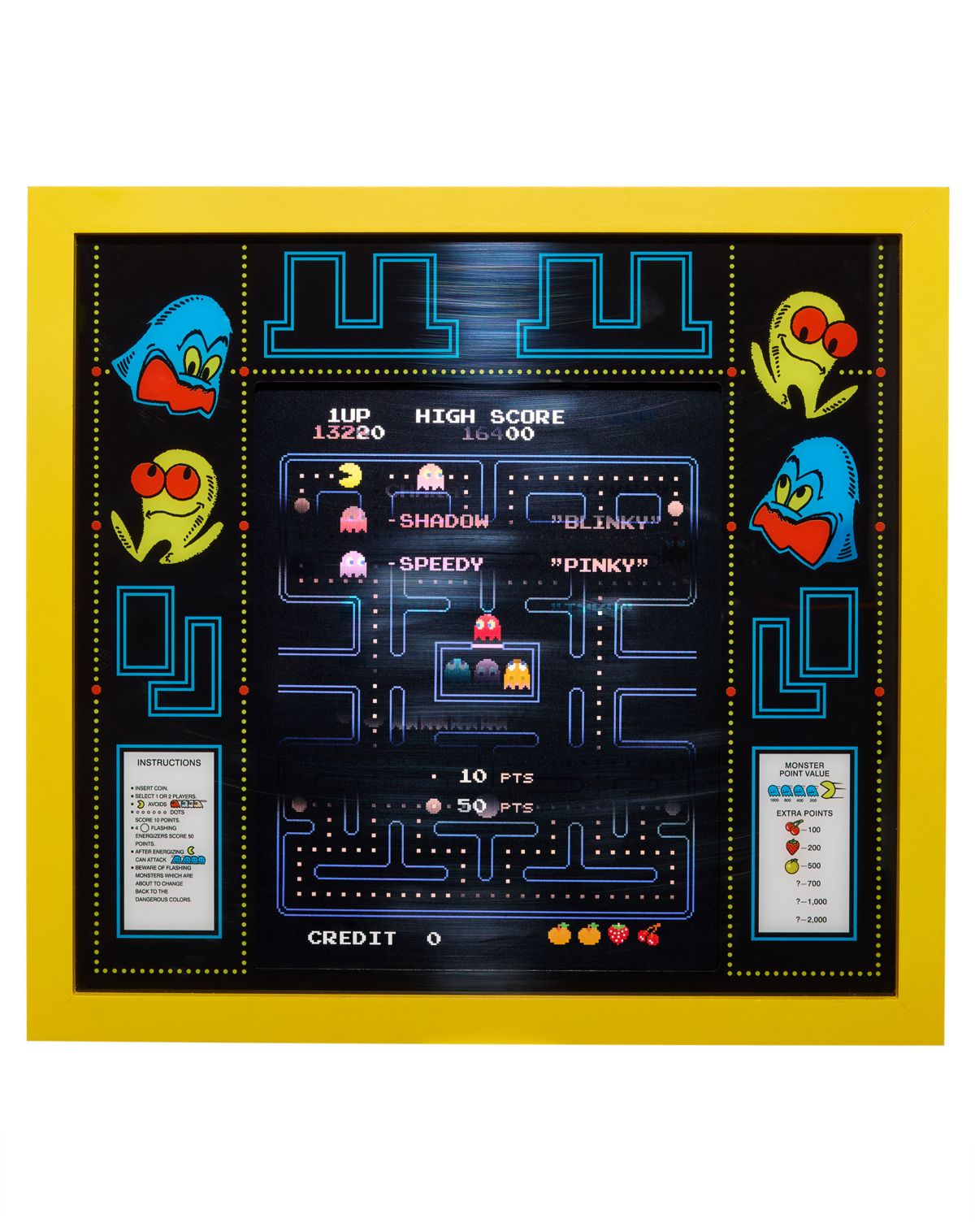 Pac-Man Lenticular Sign