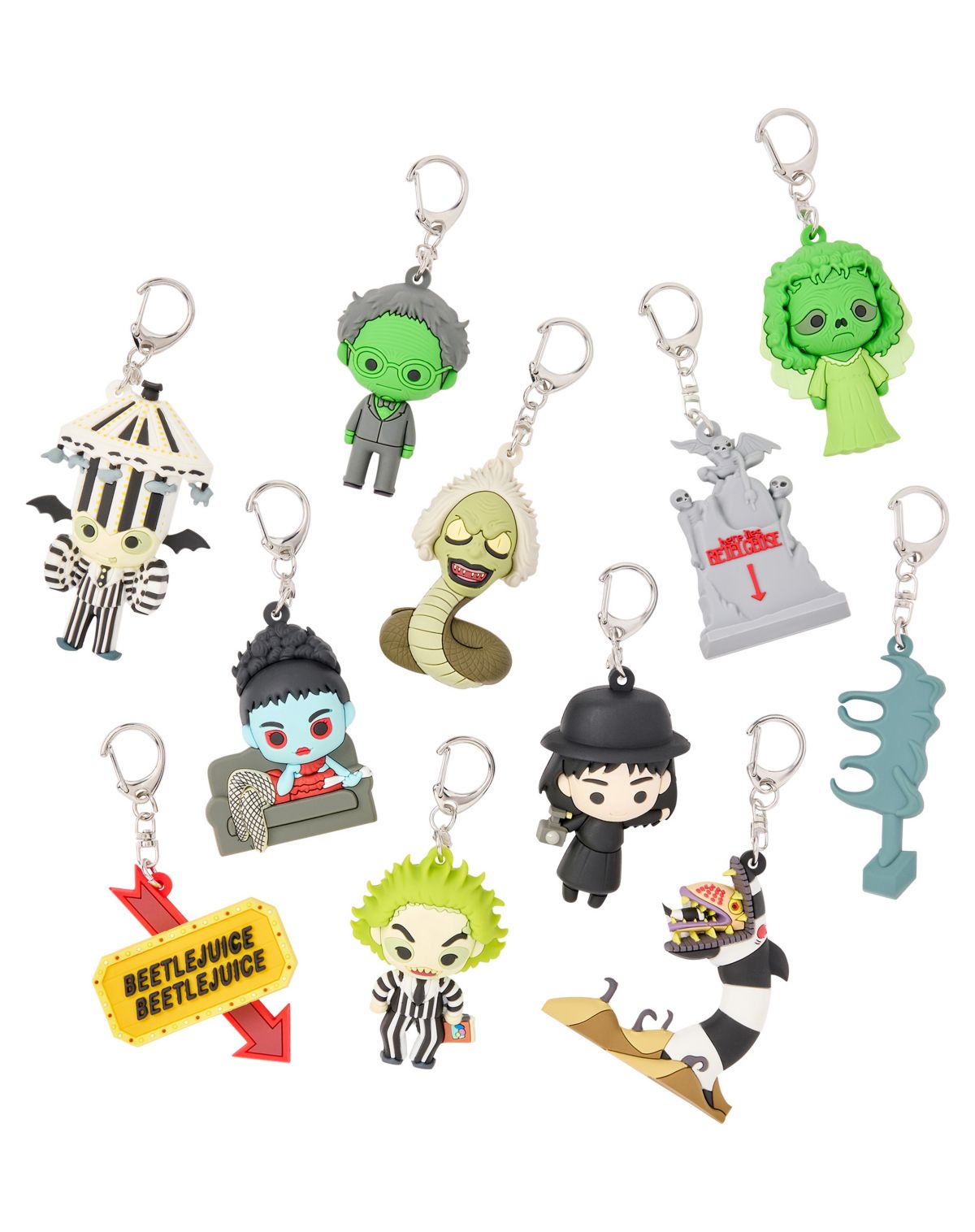 Beetlejuice Bag Clip Blind Pack