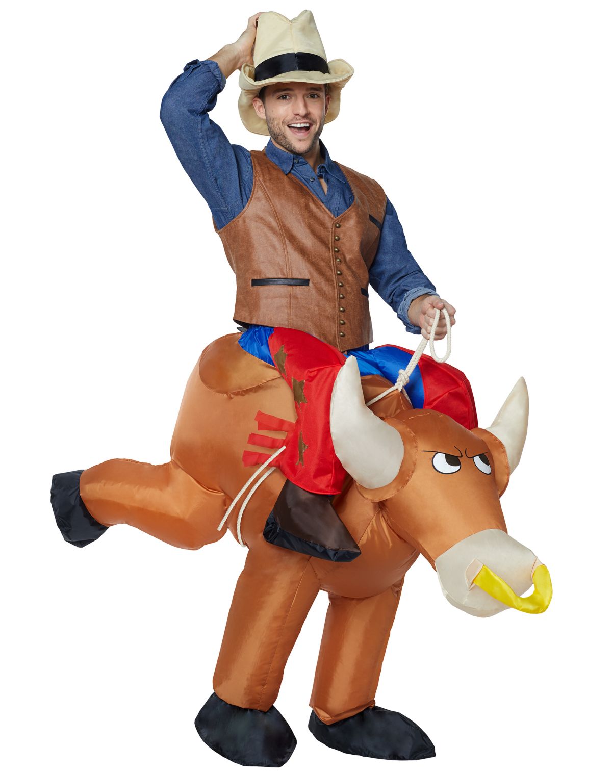 Adult Bull Rider Inflatable Costume