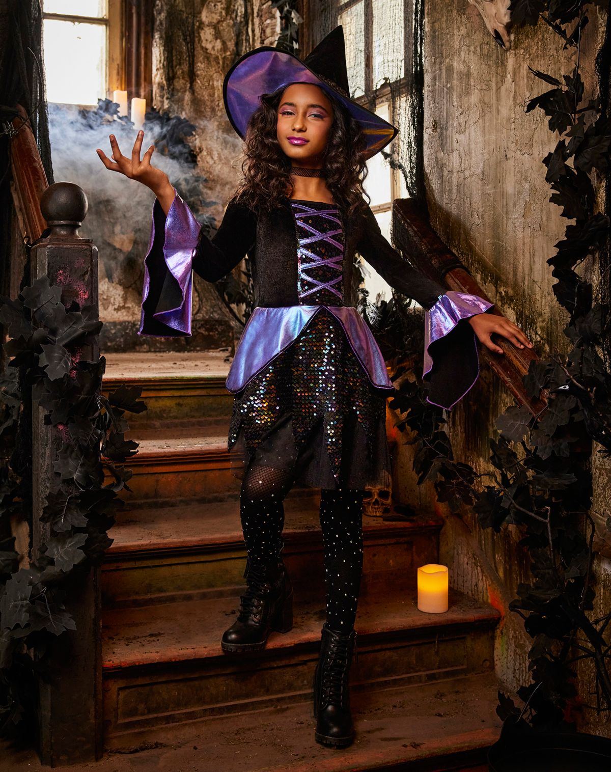 Kids Mystic Witch Costume