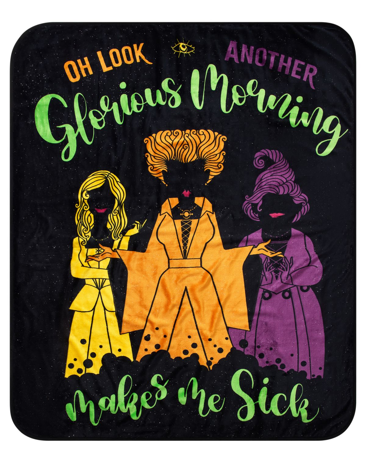 Hocus Pocus Reversible Fleece Blanket