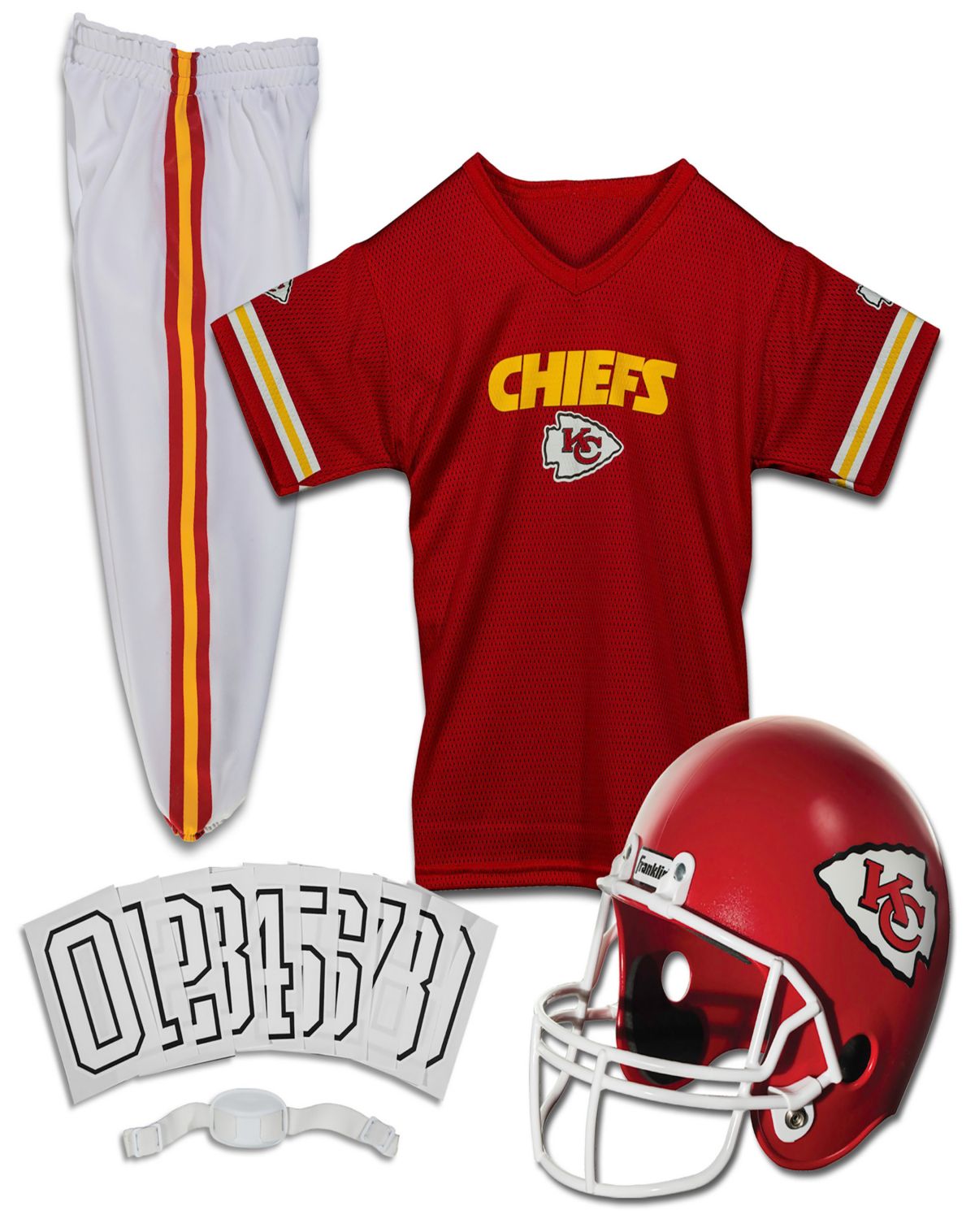 Kids Kansas City Chiefs NFL Uniform Costume Deluxe - Franklin Sports