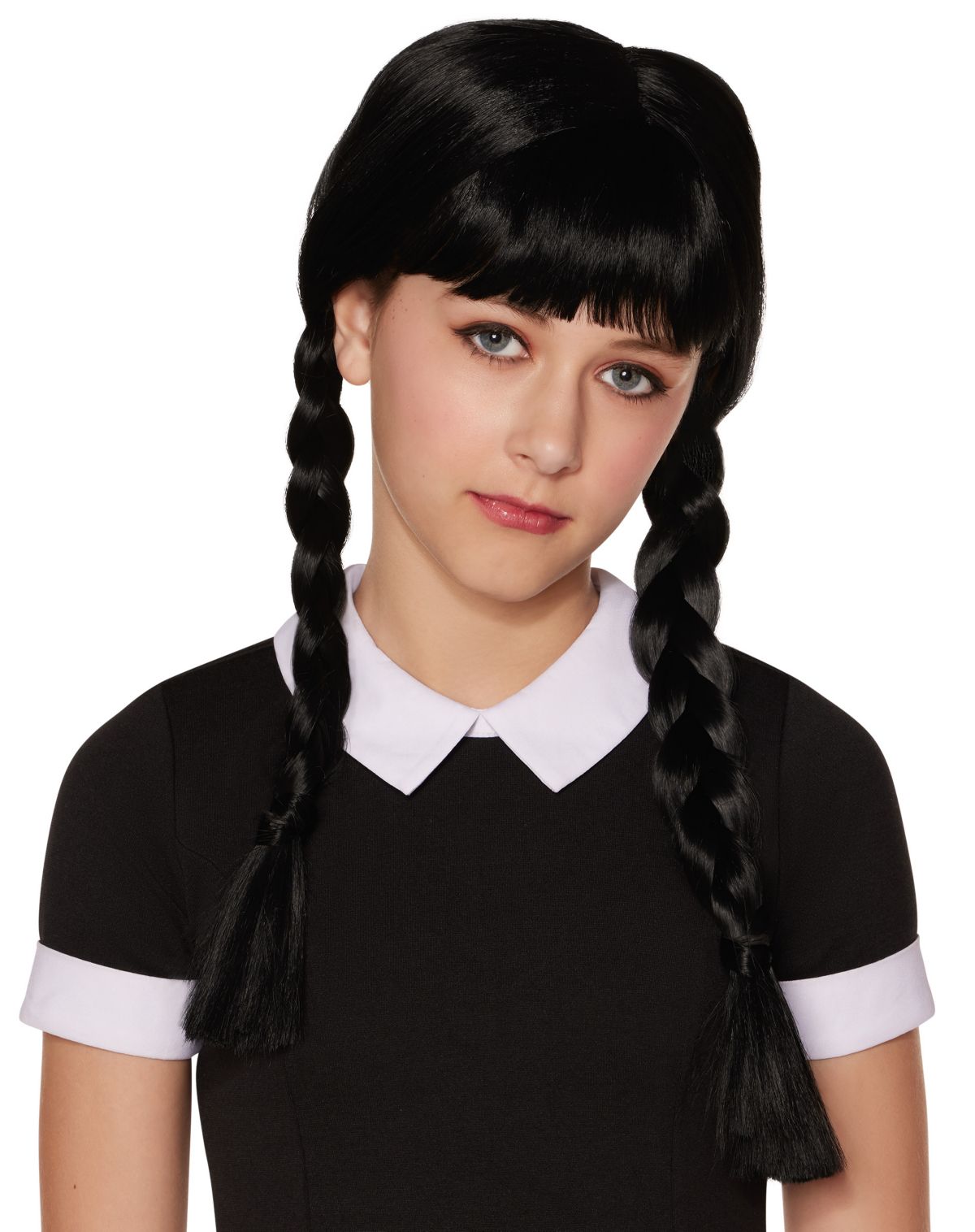 Kids Braided Wig with Bangs