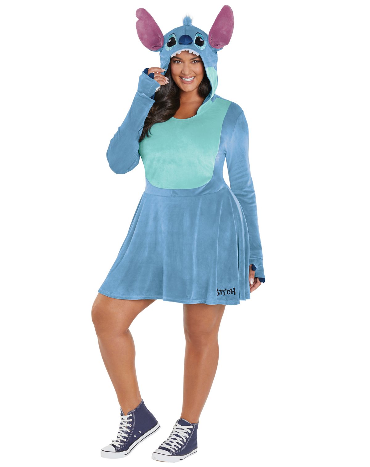 Adult Stitch Plus Size Dress Costume - Lilo & Stitch