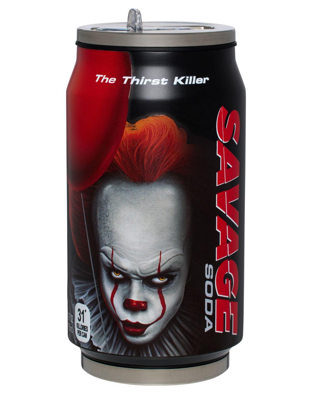 Pennywise Savage Soda Reusable Can 12 oz. - It Chapter Two