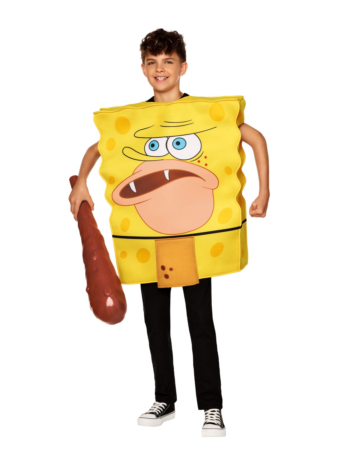 Kids SpongeBob SquarePants Caveman 3D Costume