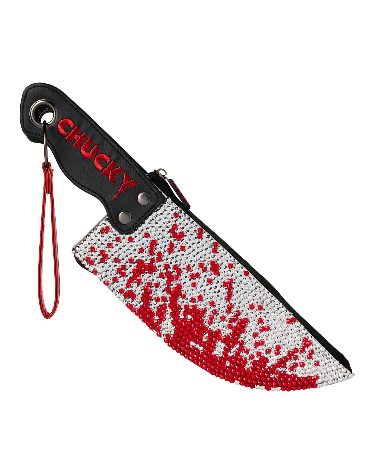 Chucky Bling Knife Wristlet Bag