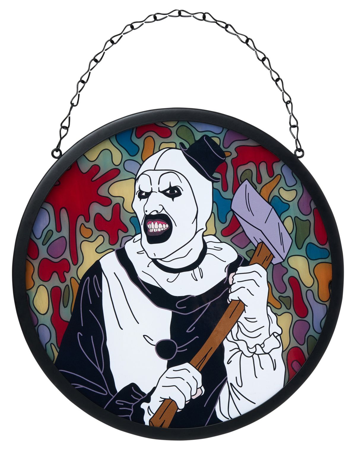 Art the Clown Stained Glass Suncatcher - Terrifier