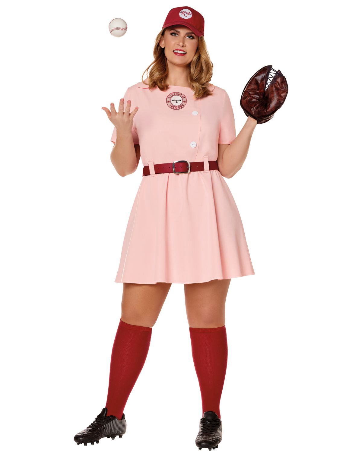 Adult Rockford Peaches Plus Size Costume - A League of Their Own
