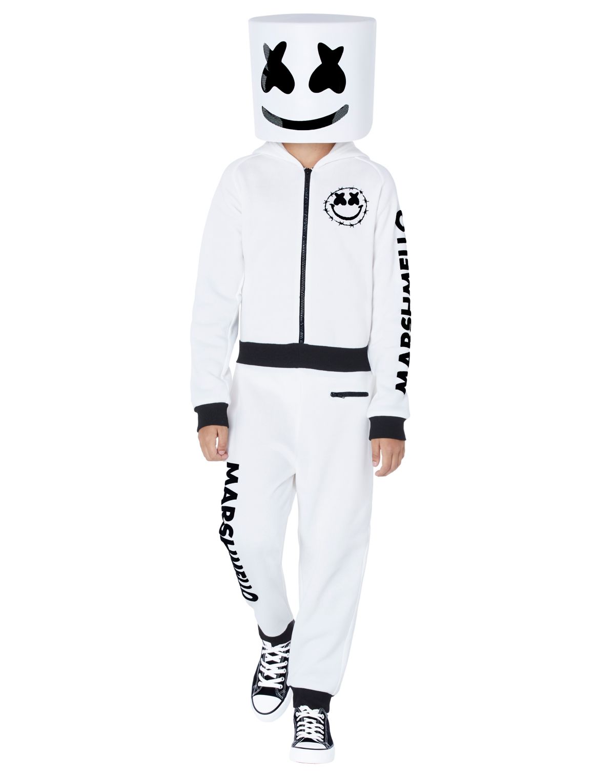 Kids Marshmello Logo Jumpsuit Costume