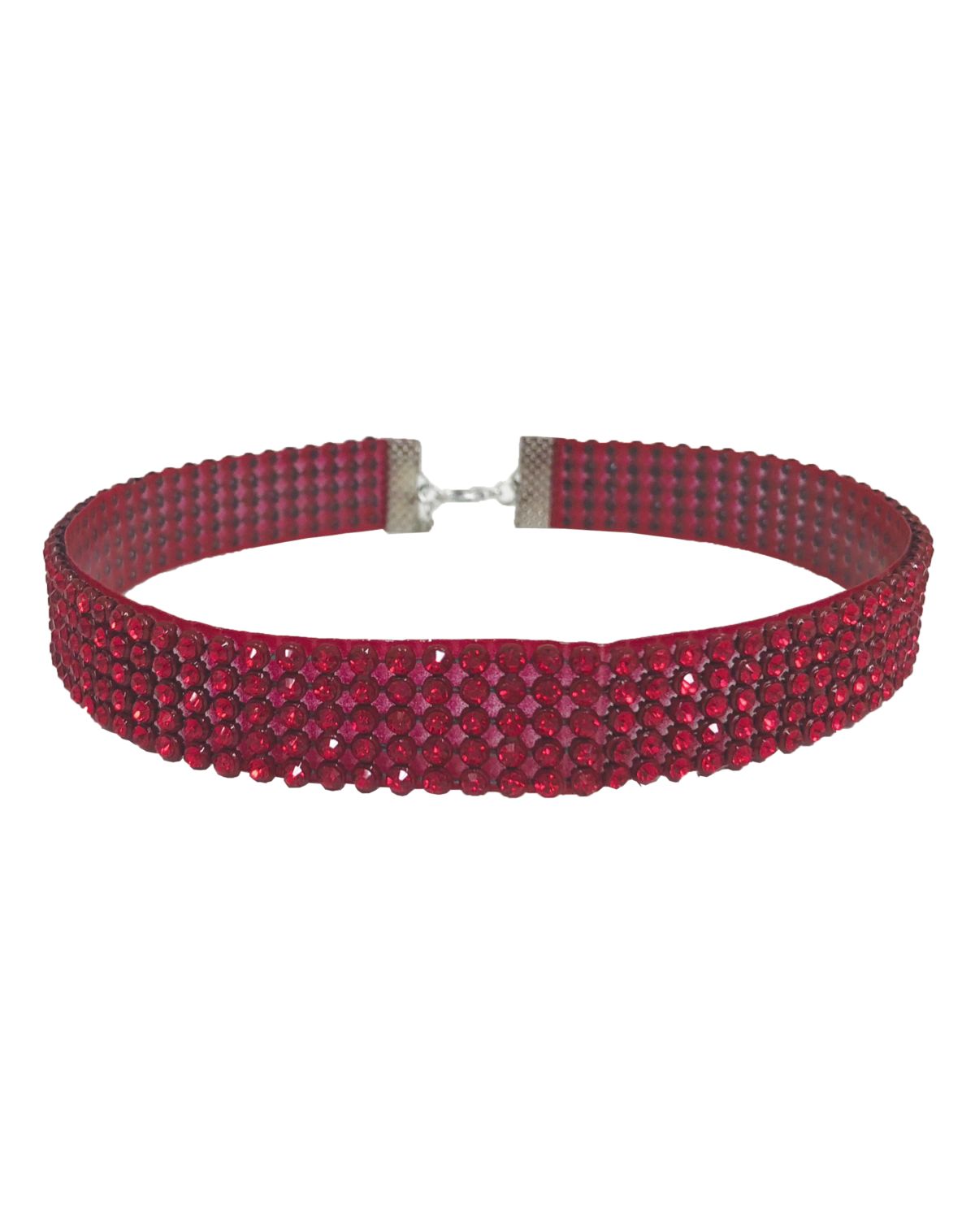 Devil Rhinestone Choker Necklace