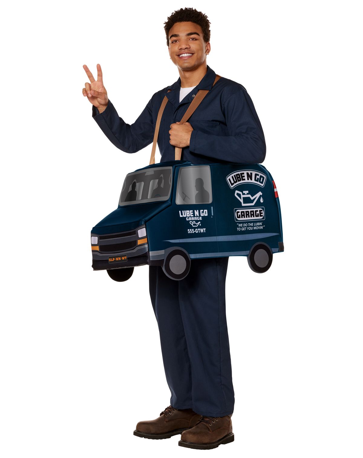 Adult Lube N Go Costume