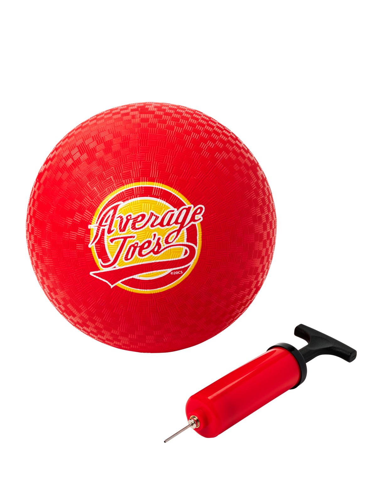 Average Joe's Inflatable Dodgeball with Air Pump - Dodgeball