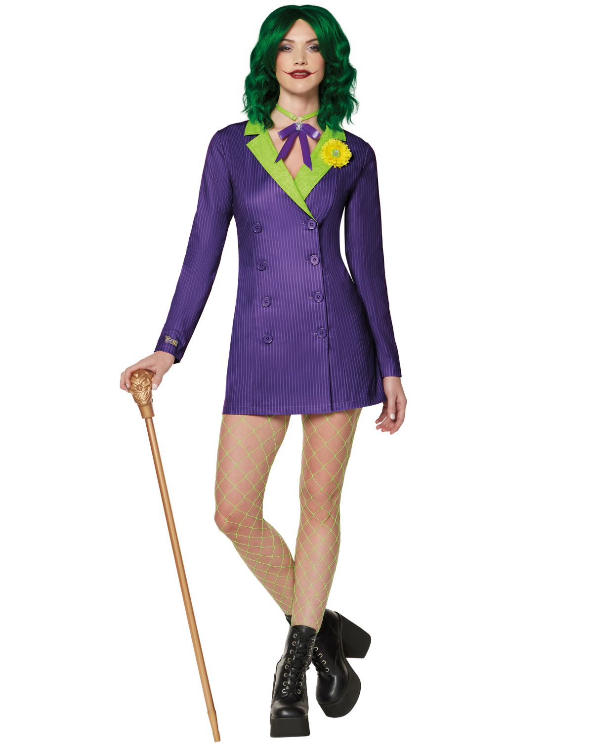 The Joker Blazer Dress Costume - DC Villains