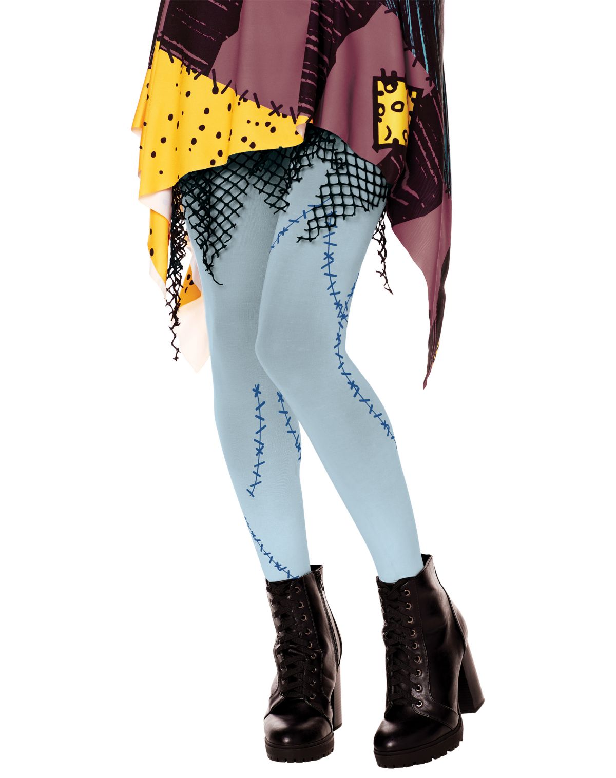Stitched Sally Tights - The Nightmare Before Christmas