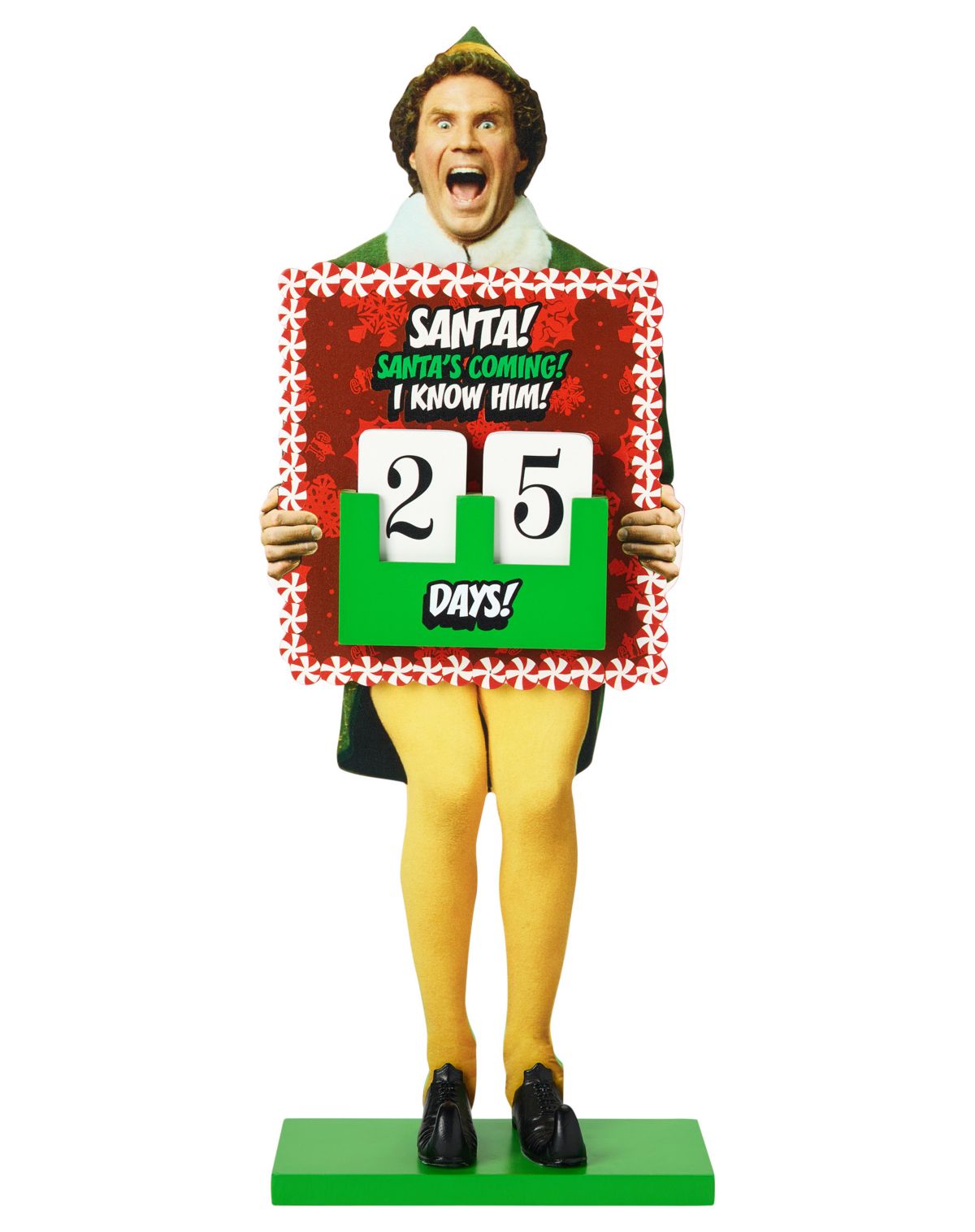 Buddy the Elf Tabletop Christmas Countdown u2013 Elf