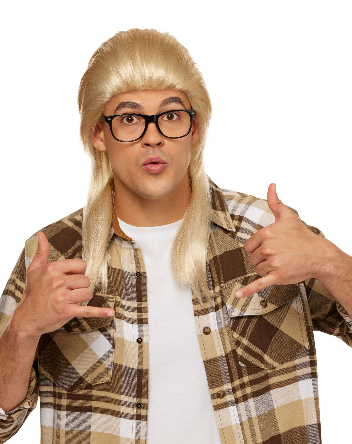Funny Guy Mullet Wig