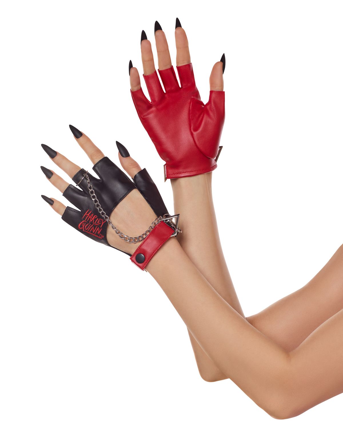 Harley Quinn Gloves - DC Villains