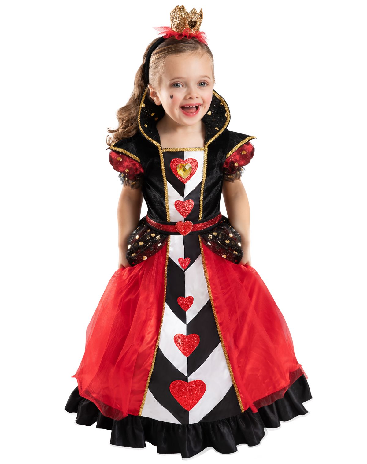 Toddler Queen of Hearts Costume