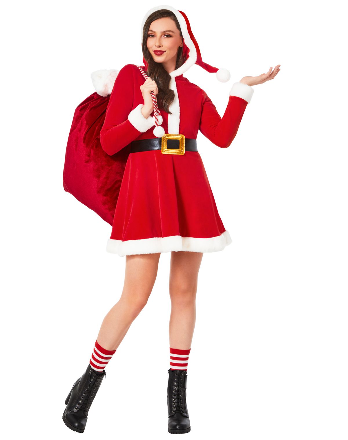 Adult Mrs. Claus Skater Dress