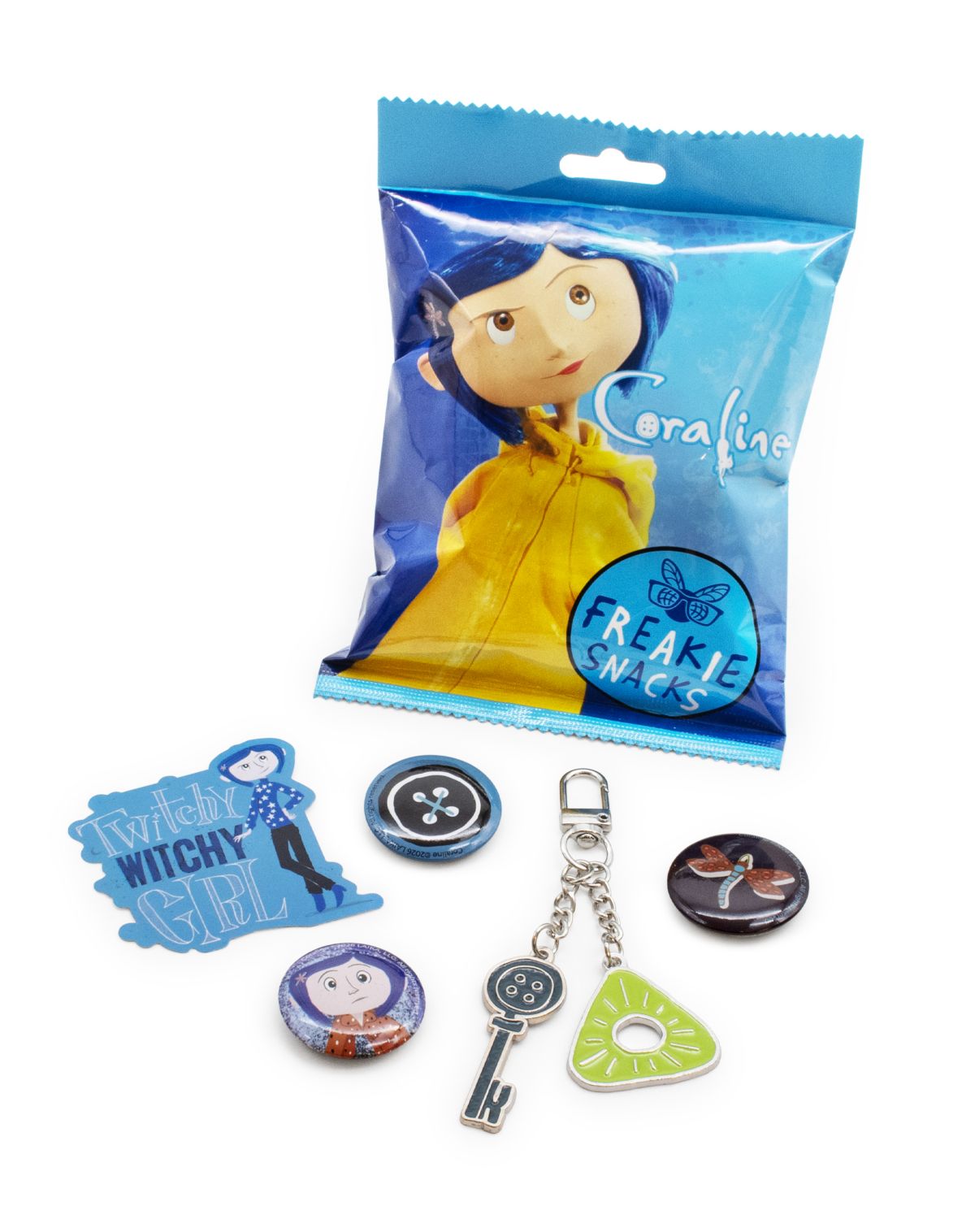 Coraline Freakie Snacks Bag