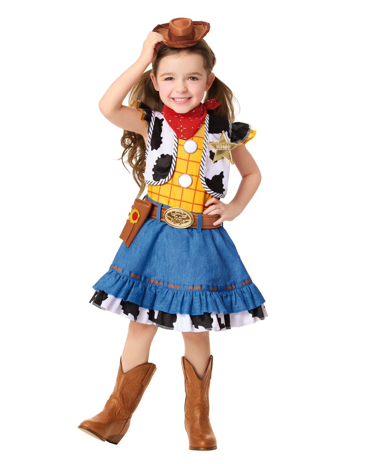 Toddler Woody Dress Costume -  Toy Story