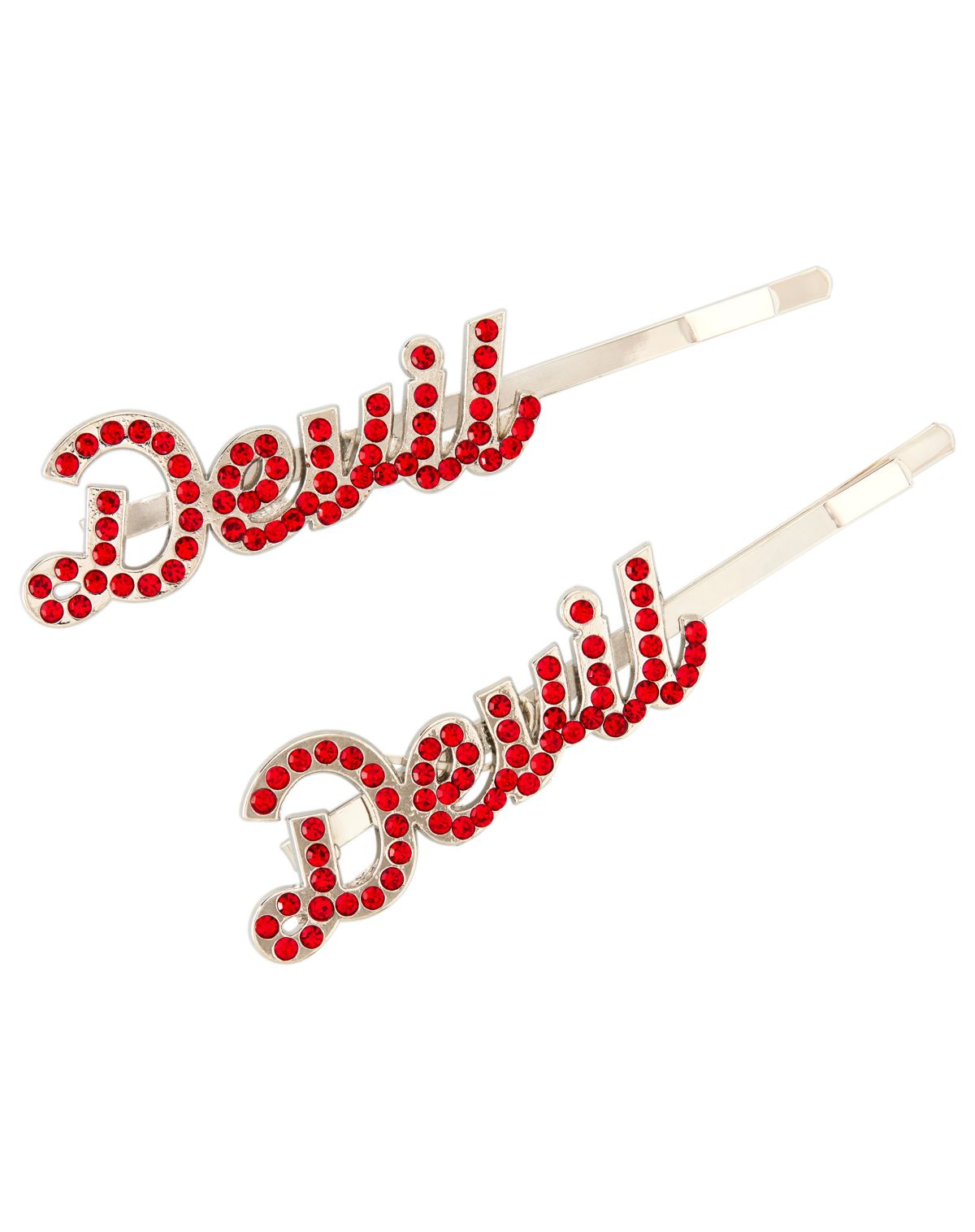 Red Devil Hair Clips