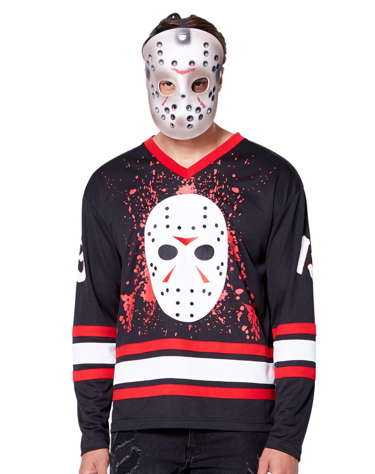 Jason Voorhees Plus Size Hockey Jersey - Friday the 13th