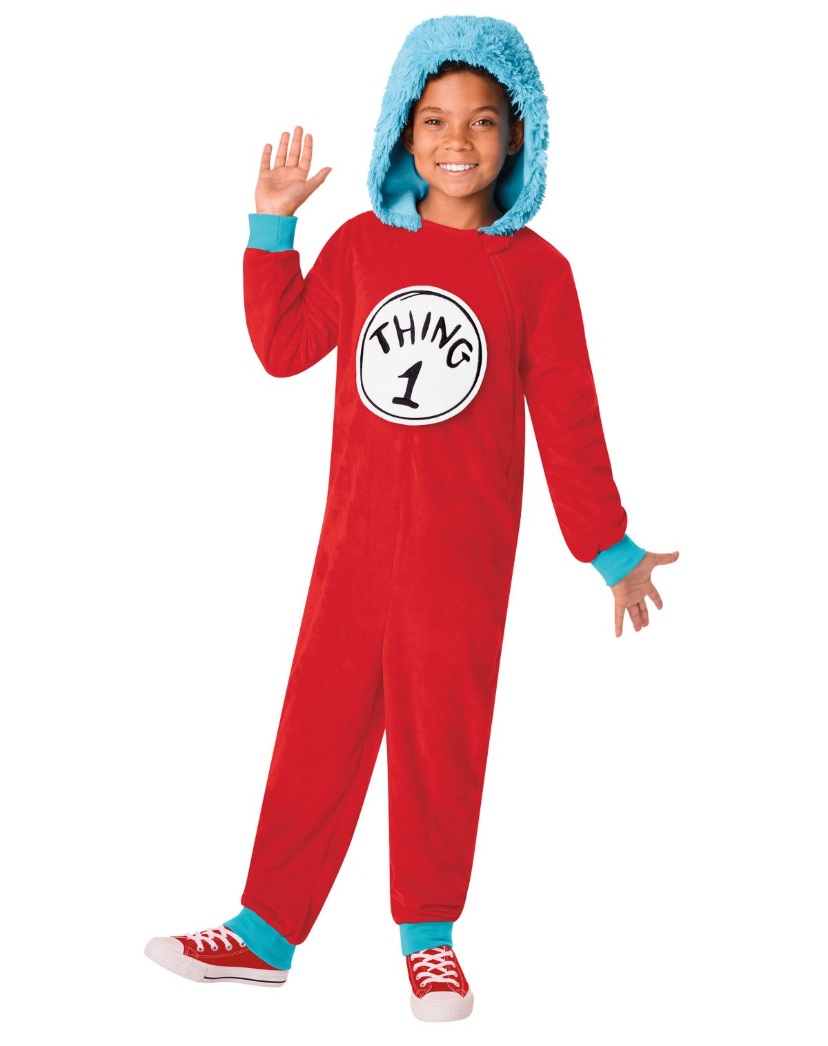 Kids Thing 1 and 2 Jumpsuit Costume - The Cat in the Hat