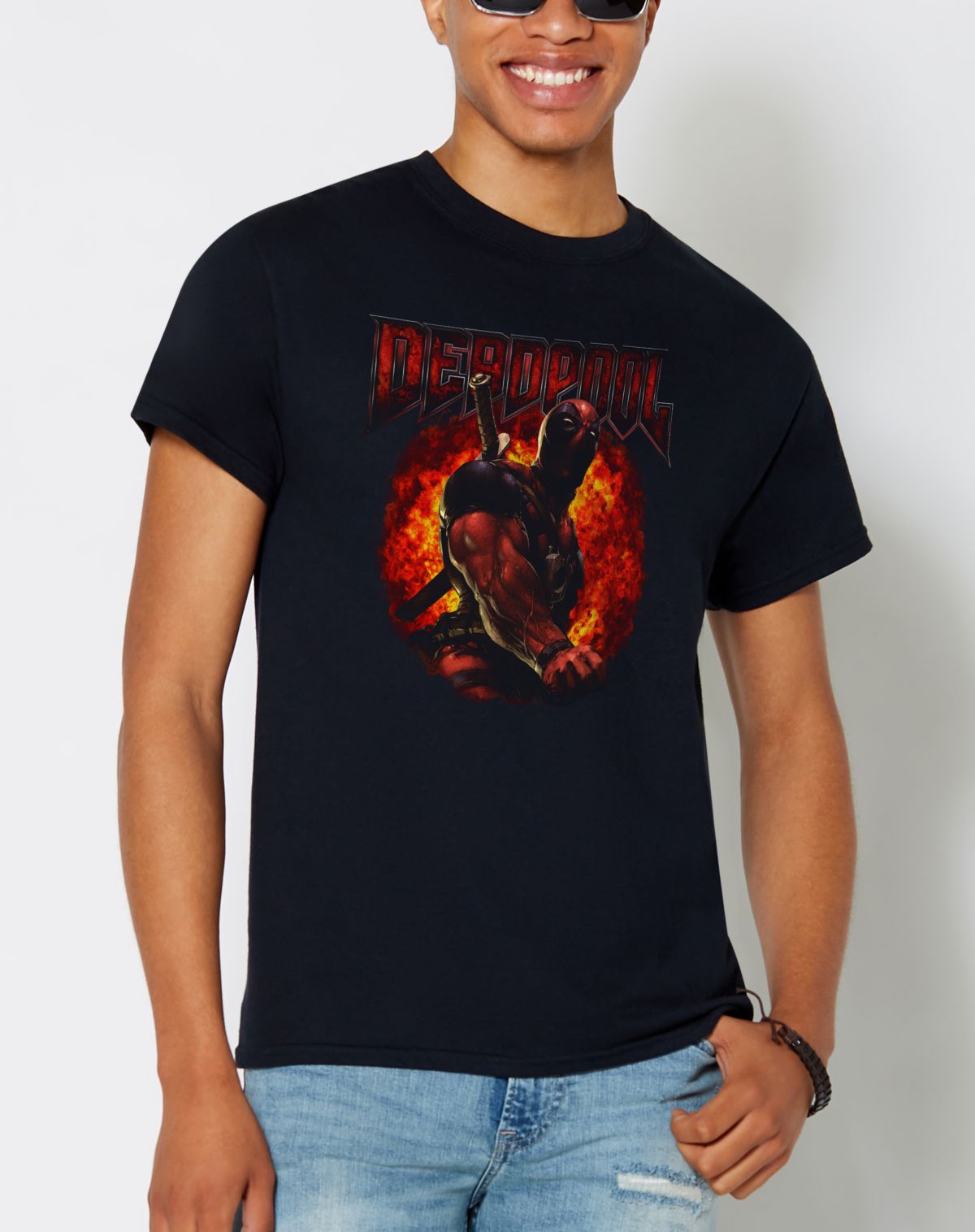Deadpool Explosion T Shirt - Marvel