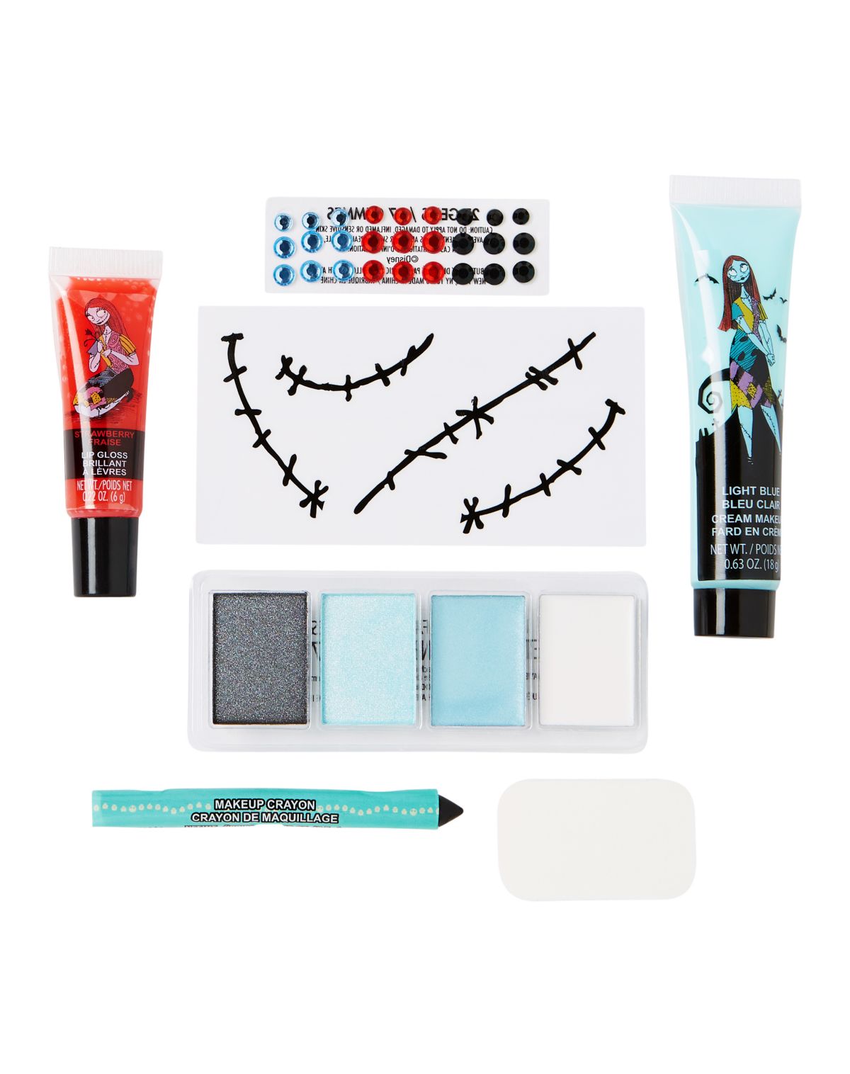 Sparkling Sally Makeup Kit - The Nightmare Before Christmas
