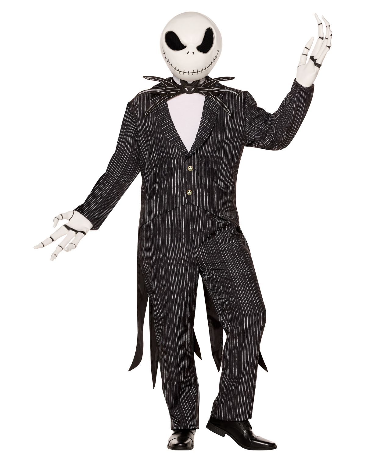 Adult Jack Skellington Plus Size Costume Deluxe - The Nightmare Before Christmas