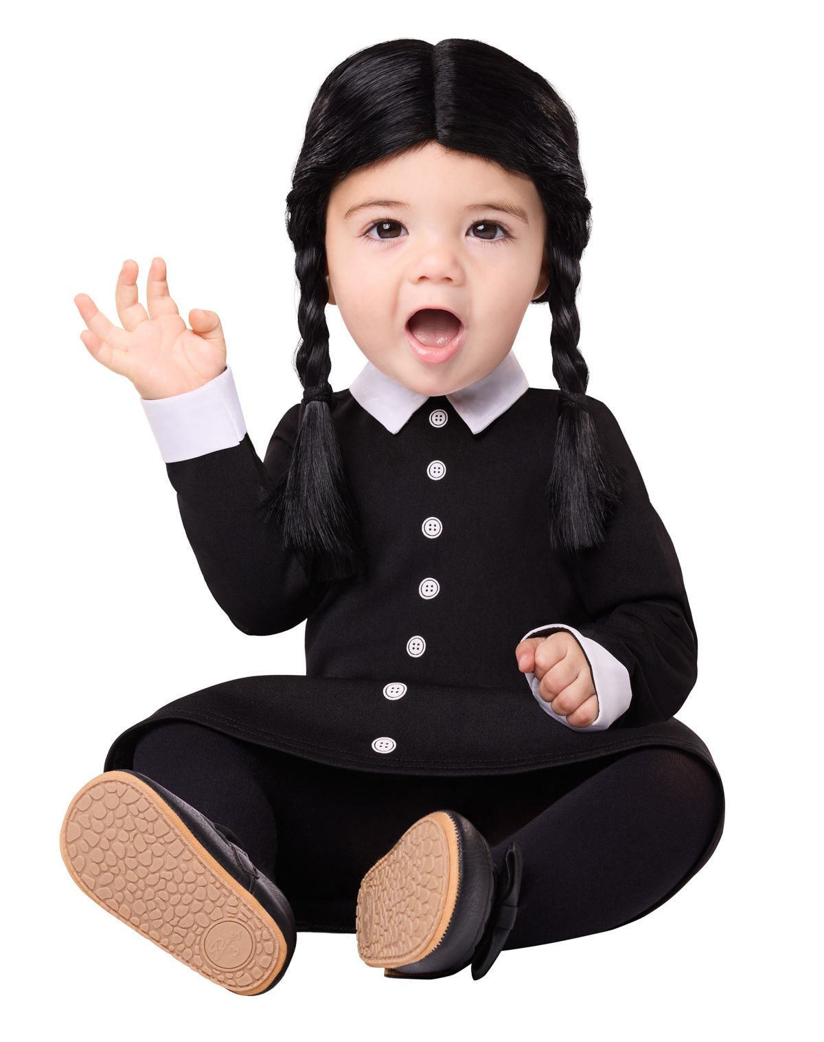 Baby Wednesday Addams Costume - The Addams Family