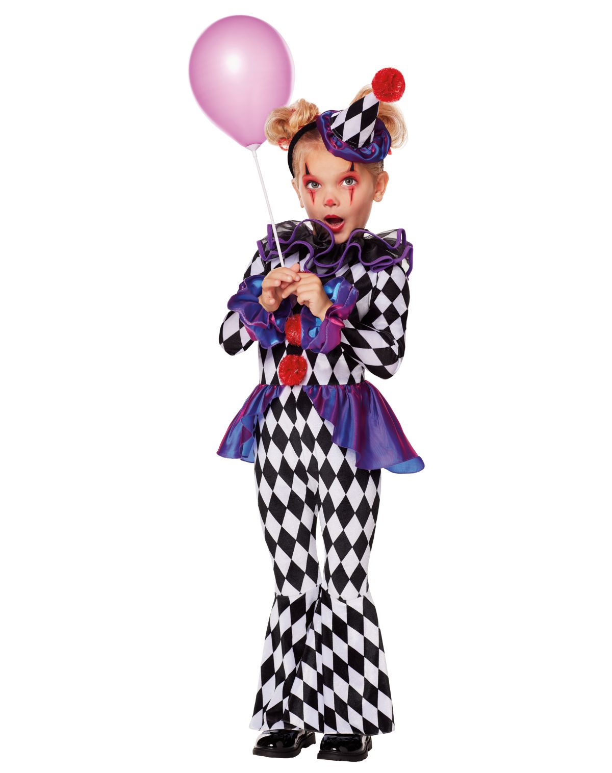 Toddler Funhouse Clown Costume