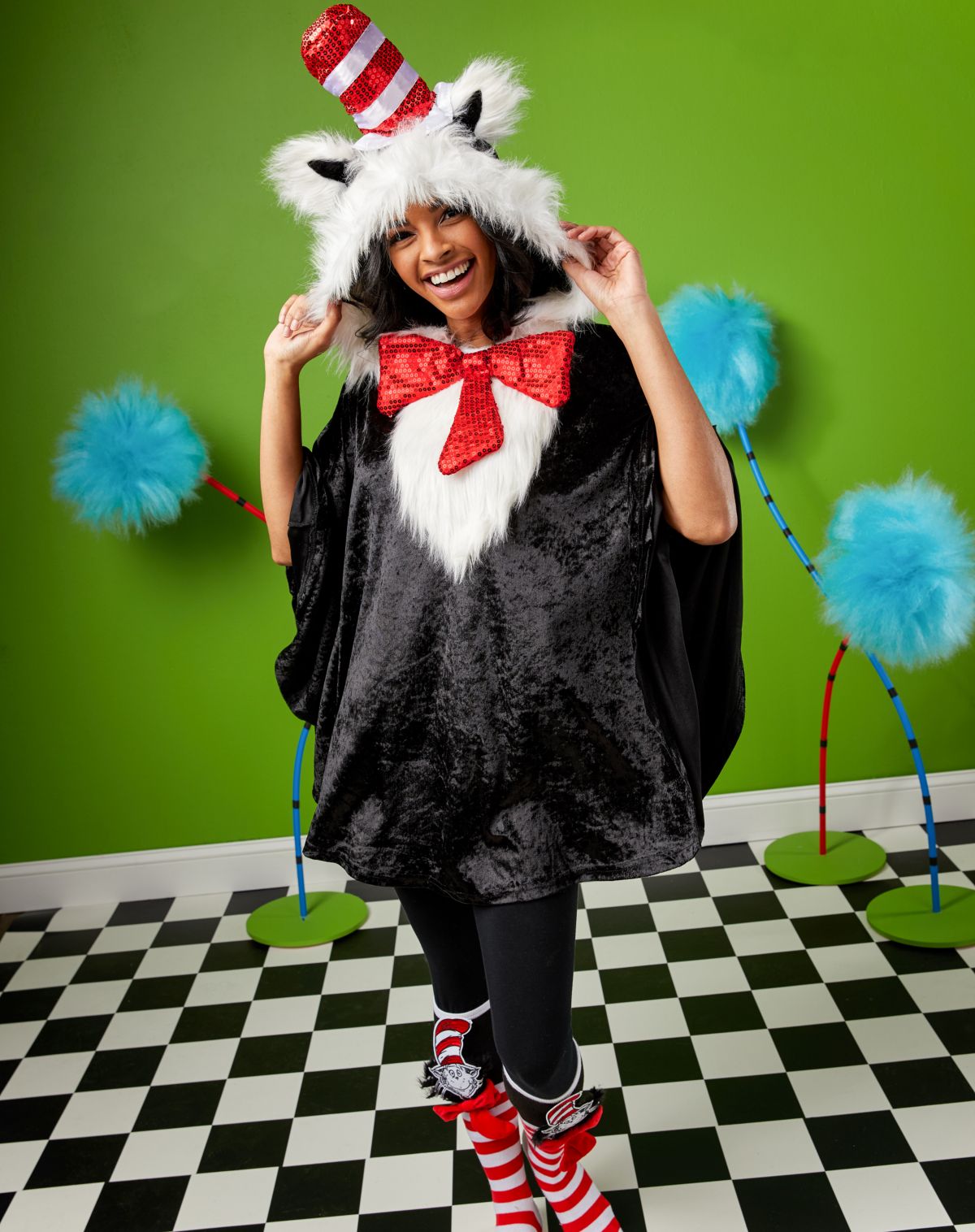 Cat In The Hat Poncho - Dr. Seuss