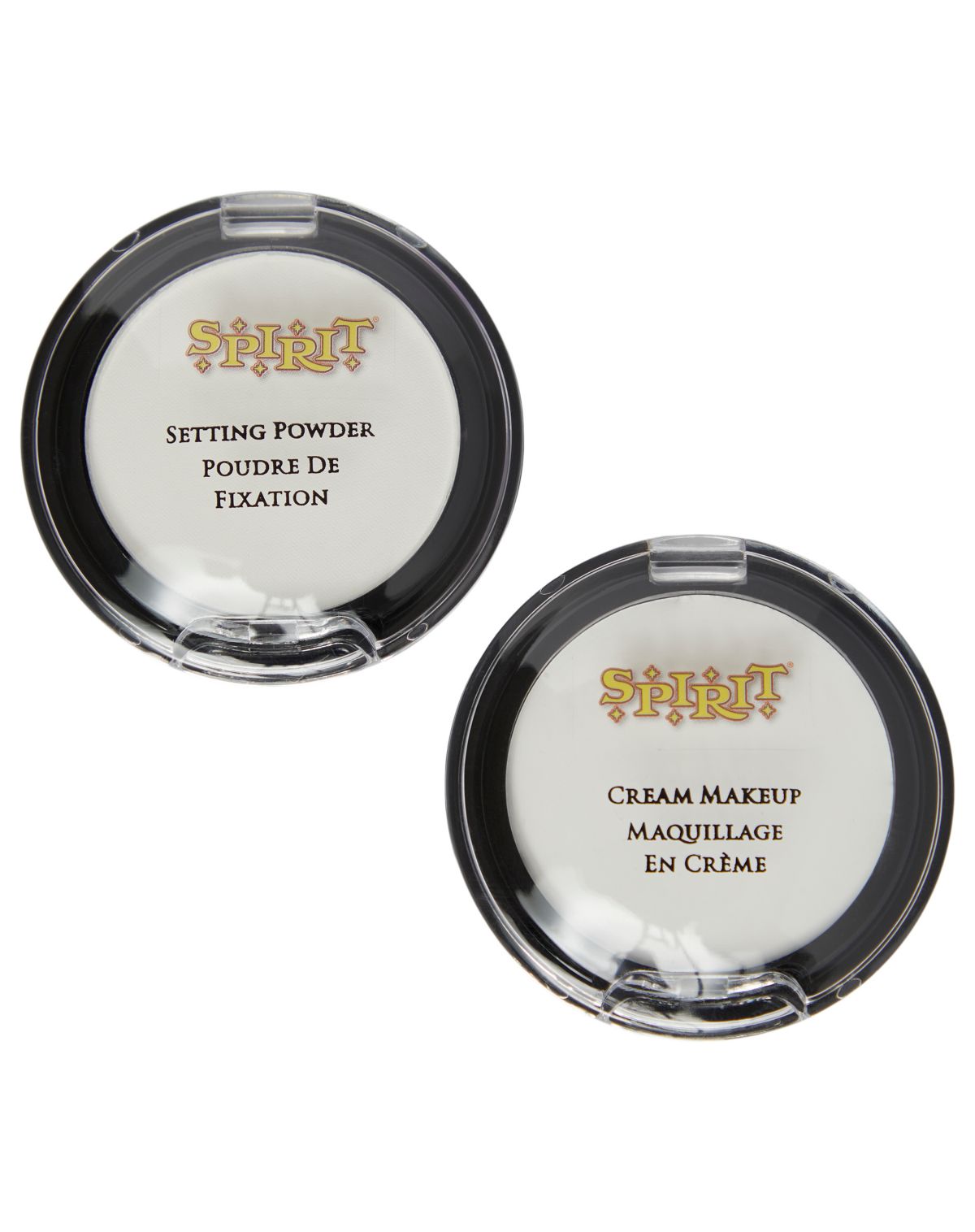 White Cream Makeup and Setting Powder