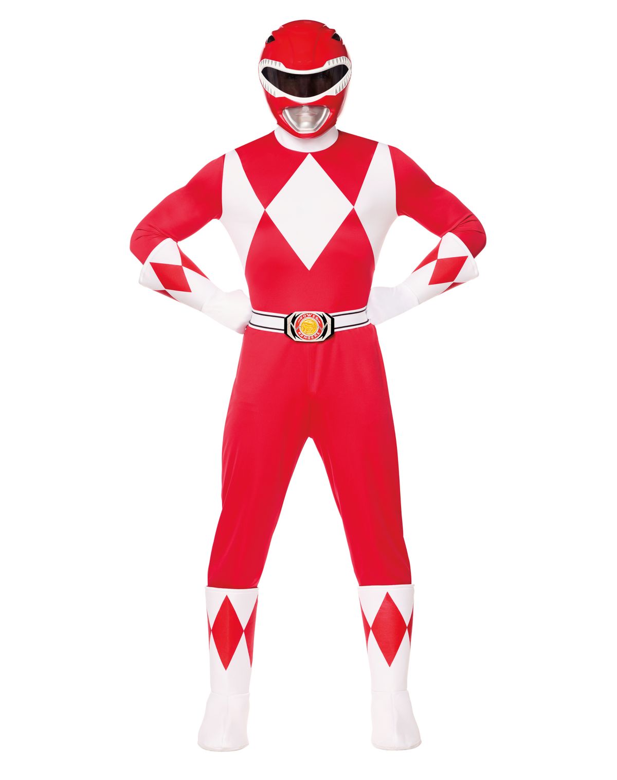 Adult Red Power Ranger Costume - Mighty Morphin Power Rangers