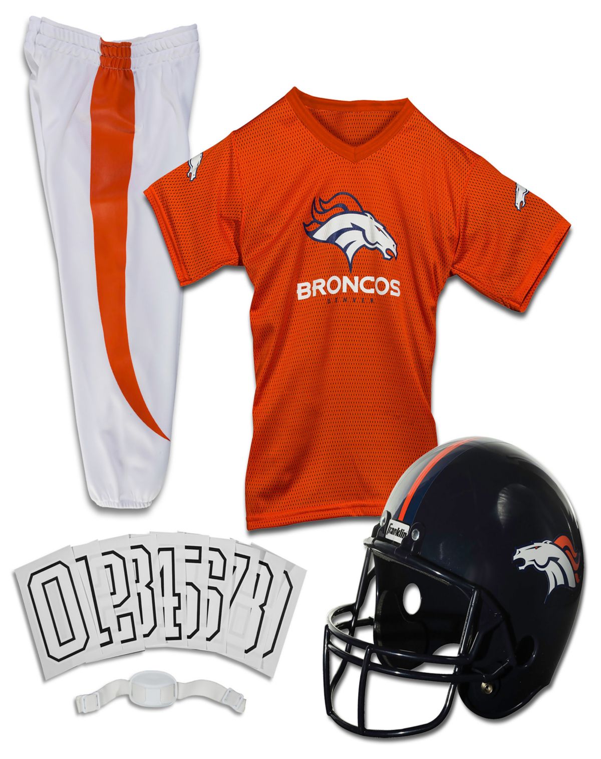 Kids Denver Broncos NFL Uniform Costume Deluxe - Franklin Sports