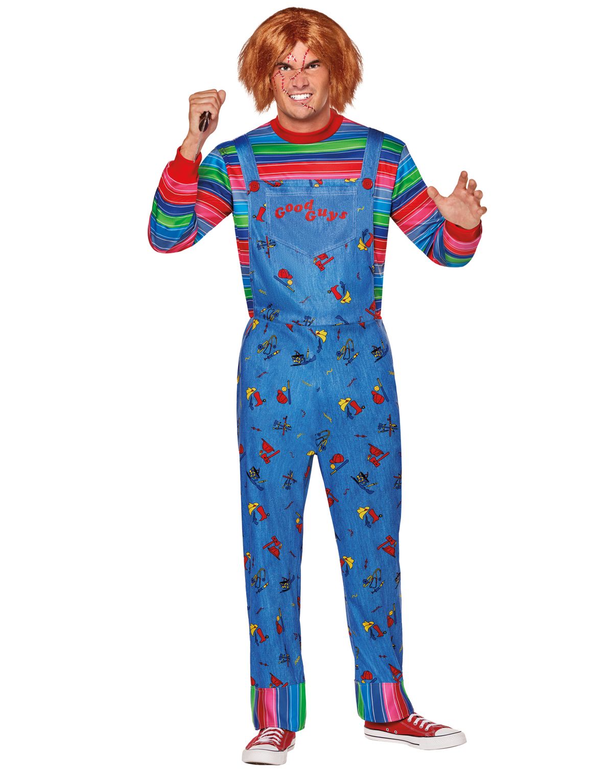 Adult Chucky Plus Size Costume - Seed of Chucky