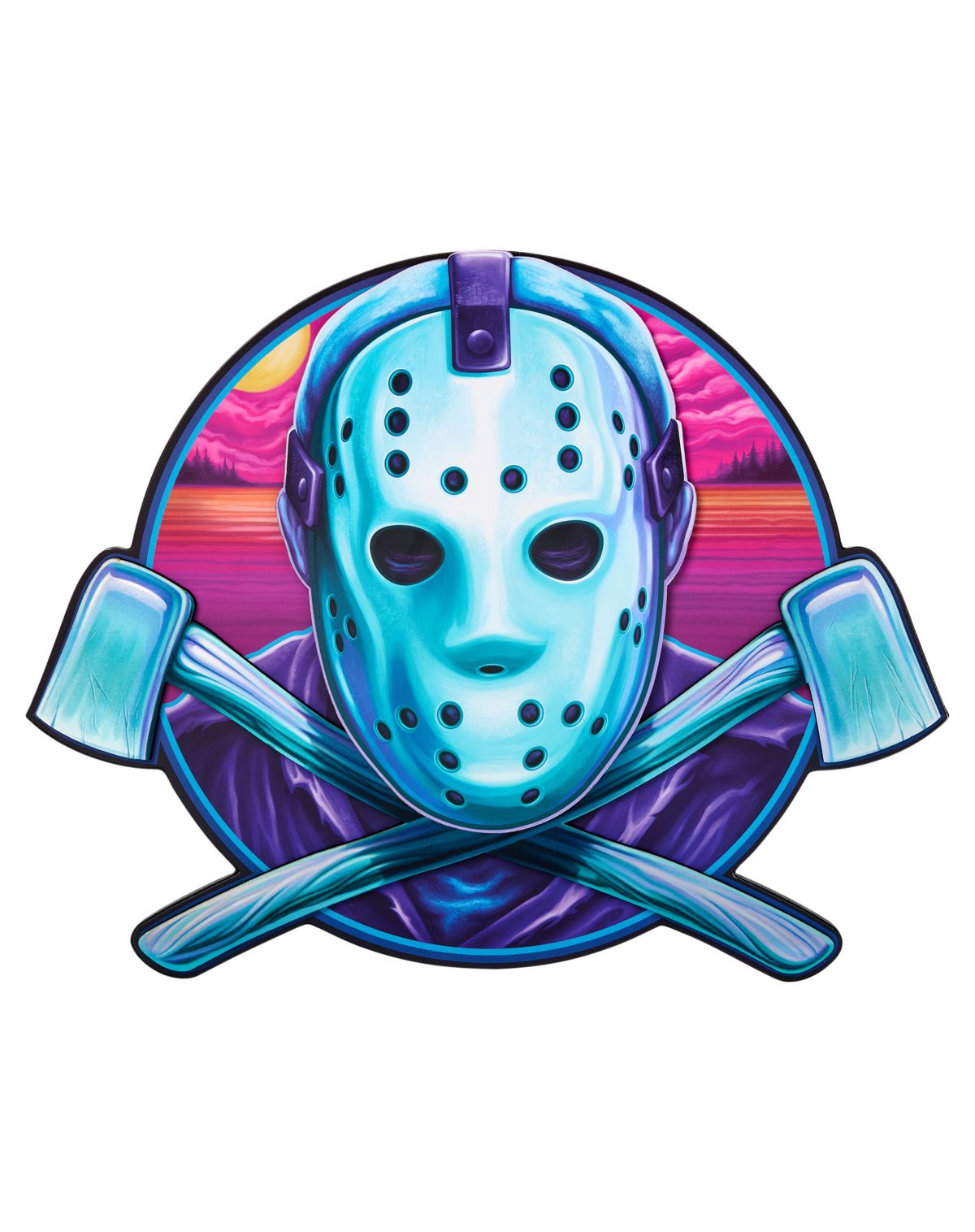 Retro Jason Sign - Friday the 13th the Game